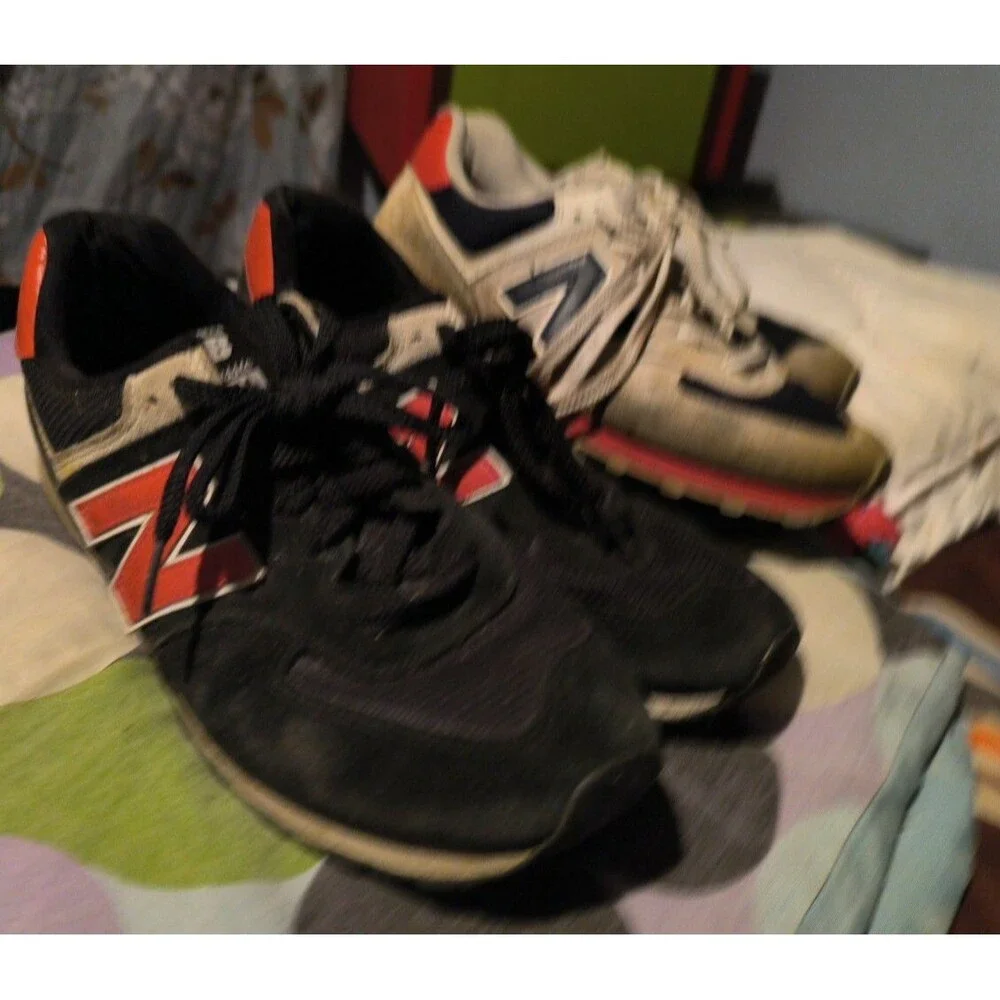 new balance encap 574 White Lot Of  Two White And Black  10 Mens